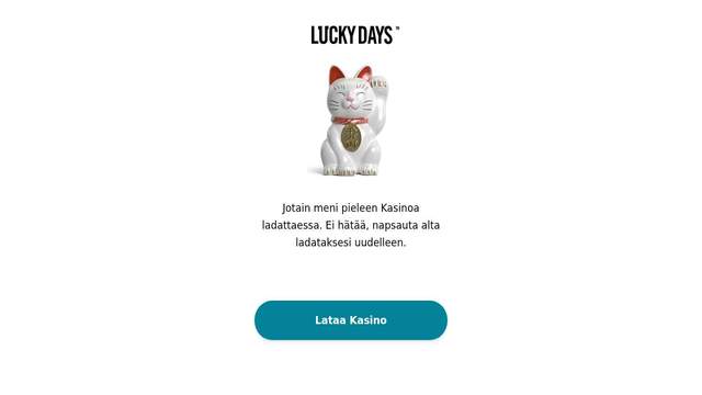 LuckyDays Casino casino screenshot